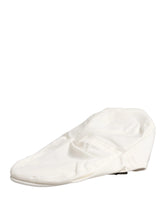 Dolce & Gabbana Men White Cotton Blend Newsboy Cloth Capello Hat - 59 cm|L - Flat Caps