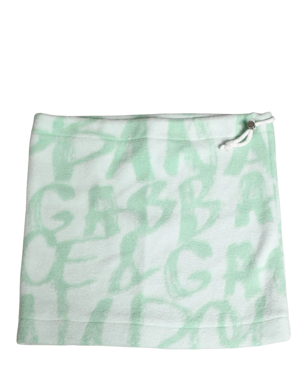 Dolce & Gabbana Tour de Cou en Nylon à Impression Logo Blanc Homme - Neck Gaiters