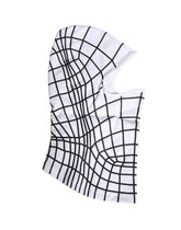 Dolce & Gabbana Men White Stripes Nylon Ski Mask Balaclava Hat - Balaclavas