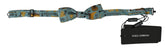 Dolce & Gabbana Mint Green Jazz Club Adjustable Neck Papillon Bow Tie - Neckties