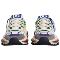Dolce & Gabbana Multicolor Airmaster Low Top Sneakers Shoes - EU41/US8