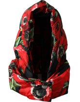 Dolce & Gabbana Multicolor Anemone Whole Head Wrap Hat - Headdresses