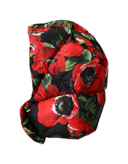 Dolce & Gabbana Multicolor Anemone Whole Head Wrap Hat - Headdresses