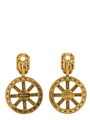 Dolce & Gabbana Multicolor Brass Earrings - One Size