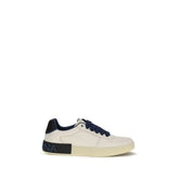 Dolce & Gabbana Multicolor Calf Leather Bos Taurus Low Top Sneakers - EU40/US7