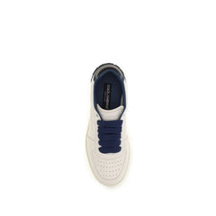Dolce & Gabbana Multicolor Calf Leather Bos Taurus Low Top Sneakers - EU40/US7