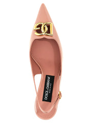 Dolce & Gabbana Multicolor Calfskin Mid Heel Pumps - EU35.5/US5.5