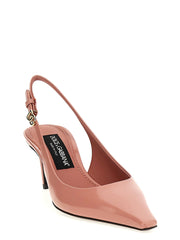 Dolce & Gabbana Multicolor Calfskin Mid Heel Pumps - EU37.5/US7.5