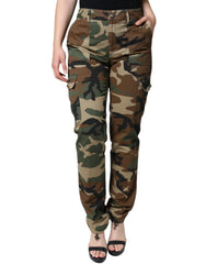 Dolce & Gabbana Multicolor Camouflage Cargo Pants - Cargo Pants