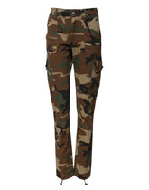 Dolce & Gabbana Multicolor Camouflage Cargo Pants - IT36|XXS - Cargo Pants