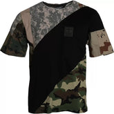 Dolce & Gabbana Multicolor Camouflage Cotton Round Neck Men T-shirt - IT46 | S - T-Shirts