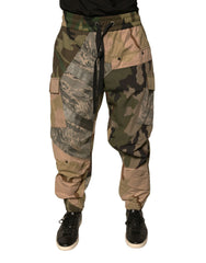 Dolce & Gabbana Multicolor Camouflage Jogger Sweatpants Pants - IT48 | M - Joggers