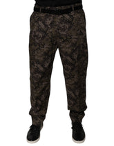 Dolce & Gabbana Multicolor Camouflage Men Dress Pants - IT54 | XL - Trousers