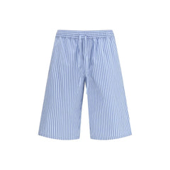 Dolce & Gabbana Multicolor Cotton Bermuda Shorts