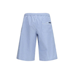 Dolce & Gabbana Multicolor Cotton Bermuda Shorts