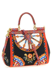 Dolce & Gabbana Monivärinen puuvillakäsilaukku