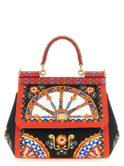 Dolce & Gabbana Monivärinen puuvillakäsilaukku