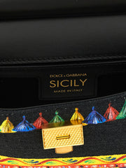 Dolce & Gabbana Flerfarget Bomullsveske