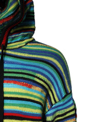 Dolce & Gabbana Multicolor Cotton Hooded Pullover Sweater - IT48 | M - Hoodies