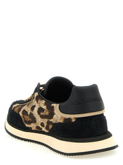 Dolce & Gabbana Multicolor Cotton Low Top Sneakers - EU39/US9