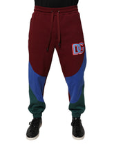 Dolce & Gabbana Multicolor Cotton Men Jogger Sweatpants Pants - IT48 | M - Joggers