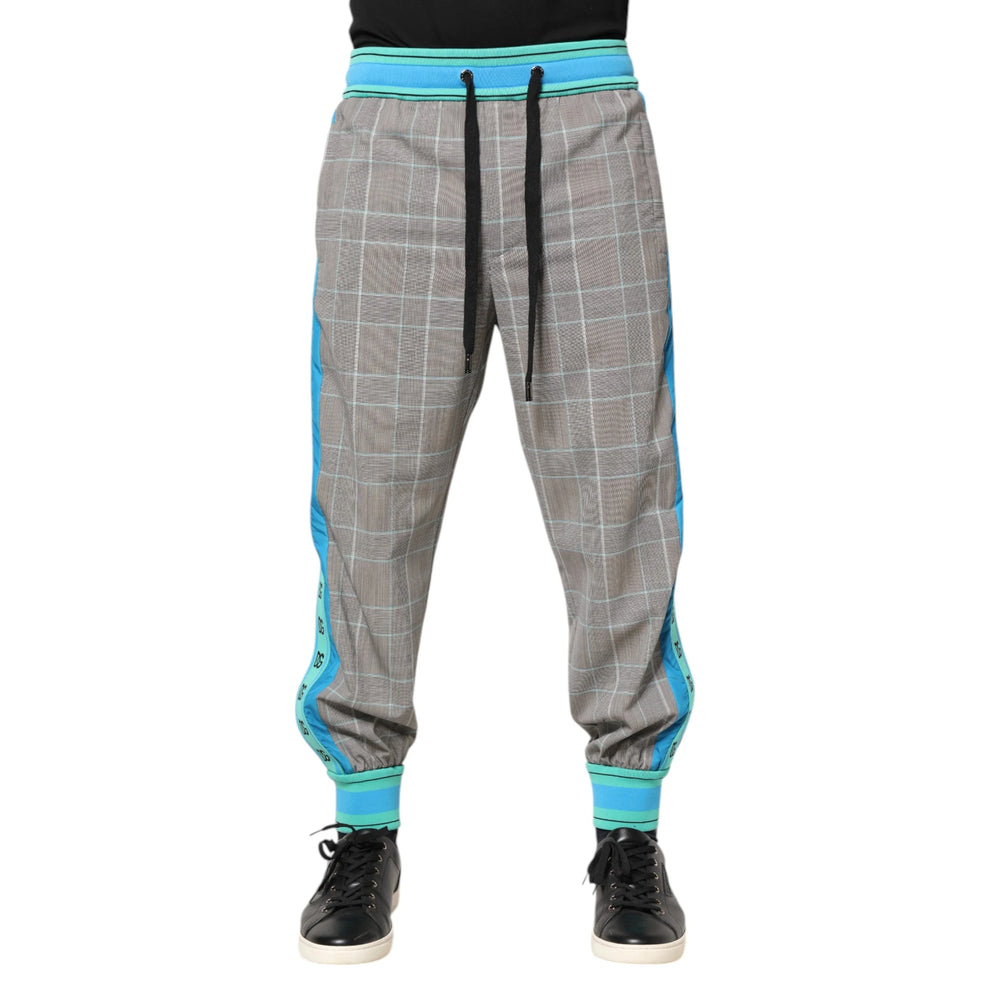 Dolce & Gabbana Multicolor Cotton Men Jogger Sweatpants Pants - Joggers