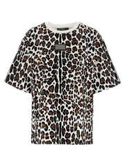 Dolce & Gabbana Multicolor Cotton T-Shirt - IT36 | S