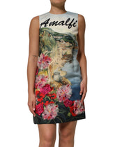 Dolce & Gabbana Multicolor Crystal Embellished Mini Dress - Dresses