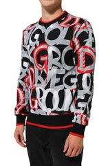 Dolce & Gabbana Multicolor D&G Monogram Sweatshirt Sweater - IT44 | XS - Sweatshirts