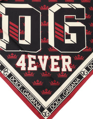 Dolce & Gabbana Multicolor #DGRoyals Square Foulard 50cm x 49.5cm Scarf