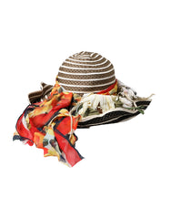 Dolce & Gabbana Multicolor Fantasy Wide Brim Floppy Hat - 56 cm|XS - Sun Hats