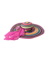 Dolce & Gabbana Multicolor Fantasy Wide Brim Floppy Hat - 56 cm|XS - Sun Hats