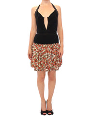 Dolce & Gabbana Multicolor floral bubble halterneck dress - IT40|S - Dresses