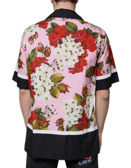 Dolce & Gabbana Multicolor Floral Button Down Casual Shirt - IT40 | M - Shirts