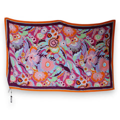 Dolce & Gabbana Multicolor Floral Print Cotton Beach Towel - Beach Towels