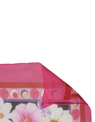 Dolce & Gabbana Multicolor Floral Print Shawl Stole 200cm x 120cm Scarf