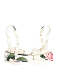 Dolce & Gabbana Mehrfarbig Floral Halbgepolsterter Unterwäsche-BH - IT1 | XS