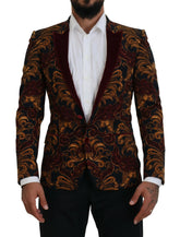 Dolce & Gabbana Multicolor Floral Single Breasted Martini Blazer - IT46 | S - Sport Jackets