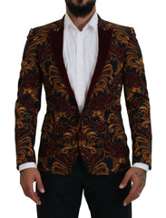 Dolce & Gabbana Multicolor Floral Single Breasted Martini Blazer - IT46 | S - Sport Jackets