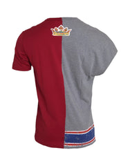 Dolce & Gabbana Multicolor Graphic Short Sleeve T-shirt - IT46 | S - T-Shirts