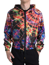 Dolce & Gabbana Multicolor Hooded Sweatshirt Sweater - IT46 | S - Hoodies