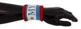 Dolce & Gabbana Multicolor King Of My Life Cashmere Wristband - Wristbands