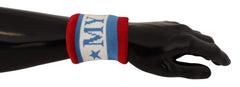 Dolce & Gabbana Multicolor King Of My Life Cashmere Wristband - Wristbands