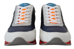 Dolce & Gabbana Multicolor Leather Sport Low Top Sneakers - Sneakers