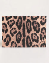 Dolce & Gabbana Multicolor Leopard Print Envelope Paper Post Card Holder - Desktop Organizers