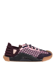 Dolce & Gabbana Multicolor Logo Low Top NS1 Sneakers Shoes - EU40/US9.5
