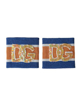 Dolce & Gabbana Multicolor Logo Sequin Viscose Wristband - Wristbands