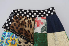 Dolce & Gabbana Multicolor Majolica Patchwork Mini Skirt - IT38 | XS - Skirts
