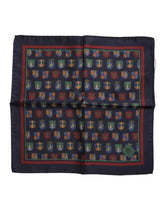 Dolce & Gabbana Multicolor Medals Square Foulard Scarf - Scarves & Shawls