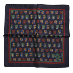 Dolce & Gabbana Multicolor Medals Square Foulard Scarf - Scarves & Shawls